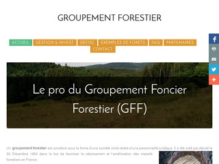 Détails : Acquisition d'un massif forestier : le groupement forestier